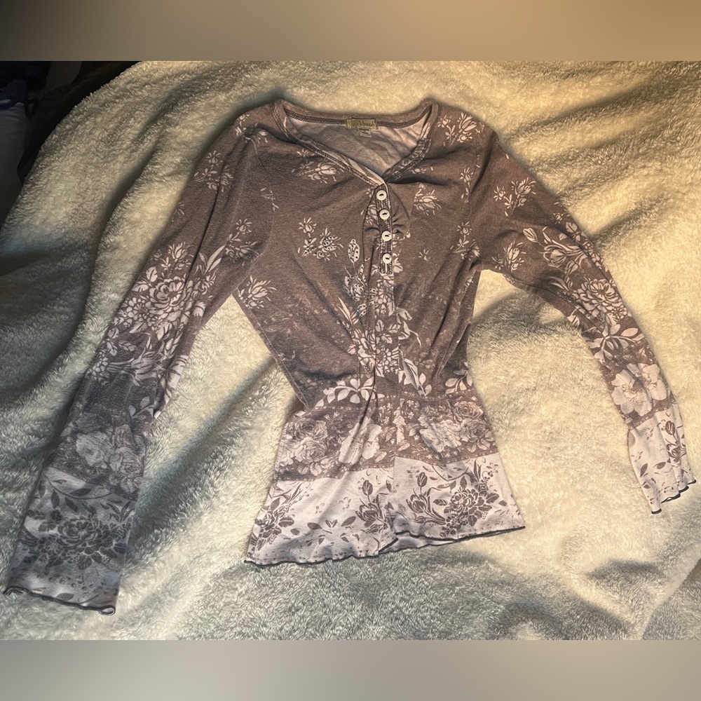 Floral Long Sleeve Top